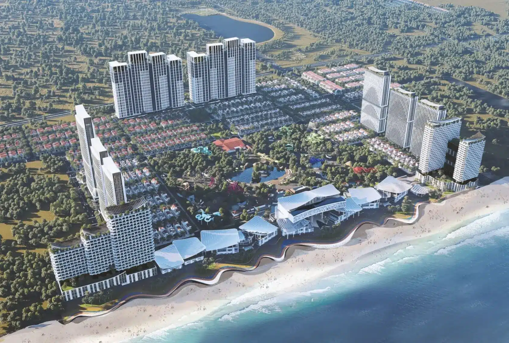 Dự án Blanca City – Khu đô thị nghỉ dưỡng và giải trí hàng đầu tại Vũng Tàu, phát triển bởi Sun Group.