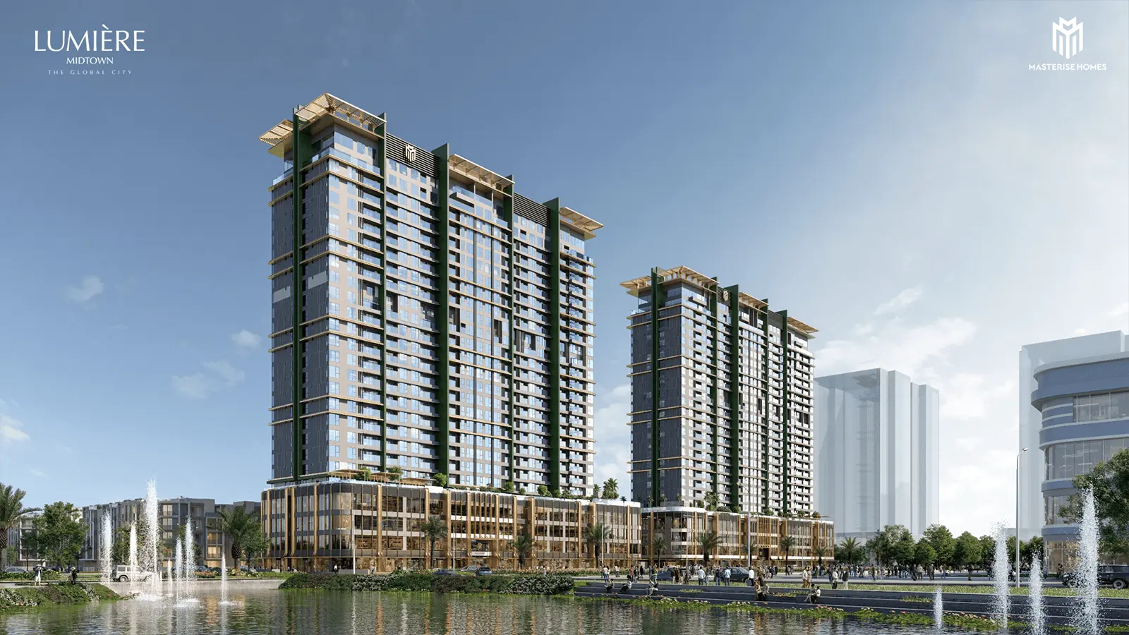 LUMIÈRE Midtown – biểu tượng sống hiện đại giữa trung tâm The Global City, tâm điểm phồn hoa của TP. Hồ Chí Minh.